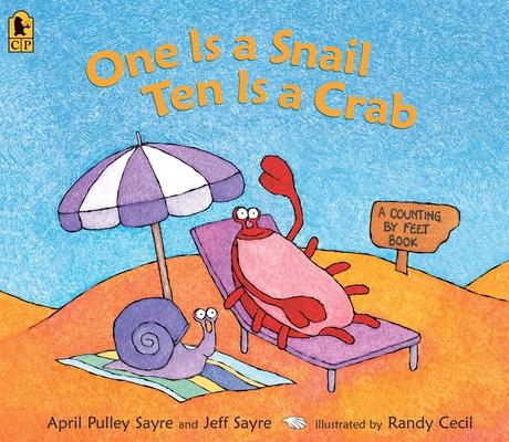 One Is a Snail, Ten Is a Crab Big Book: A Count... 076364790X Book Cover