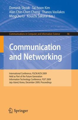 Communication and Networking: International Con... 3642108431 Book Cover