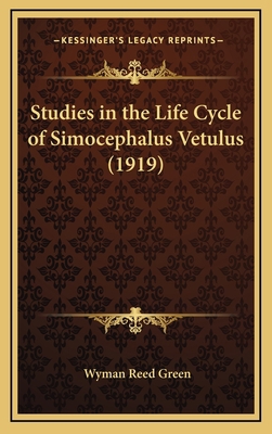 Studies in the Life Cycle of Simocephalus Vetul... 1168699282 Book Cover