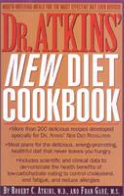 Dr. Atkins' New Diet Cookbook 0871317559 Book Cover