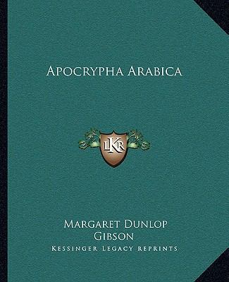 Apocrypha Arabica 1163229644 Book Cover