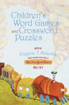 Children's Word Games and Crossword Puzzles: Fo... 0812935233 Book Cover