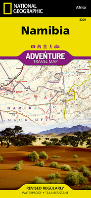 Namibia Map 1597756199 Book Cover