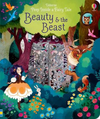 Peep Inside A Fairy Tale Beauty & The Be 1474920543 Book Cover