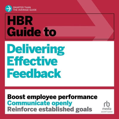 HBR Guide to Delivering Effective Feedback B0CP38GKGS Book Cover