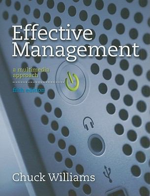 Effective Management: A Multimedia Approach 1111526958 Book Cover