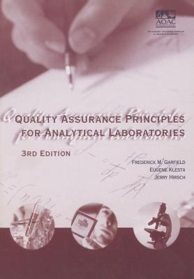 Quality Assurance Principles for Analytical Lab... 0935584706 Book Cover