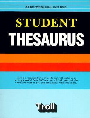 Student Thesaurus 0833599704 Book Cover