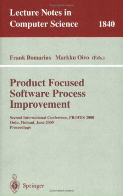 Product Focused Software Process Improvement: S... 3540676880 Book Cover