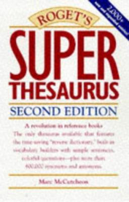 Roget's Super Thesaurus 0898797756 Book Cover