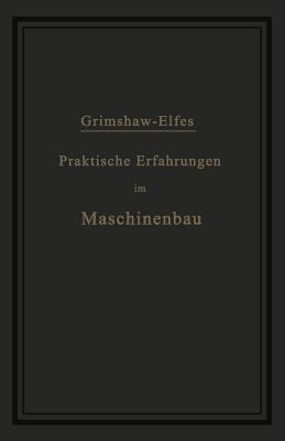 Praktische Erfahrungen Im Maschinenbau in Werks... [German] 3642504507 Book Cover
