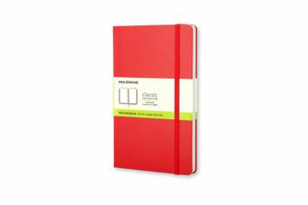 Moleskine Classic Notebook, Large, Plain, Red, ... B00WTDM2MK Book Cover