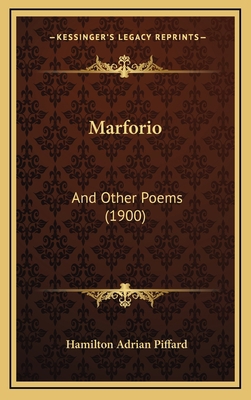 Marforio: And Other Poems (1900) 1169090141 Book Cover