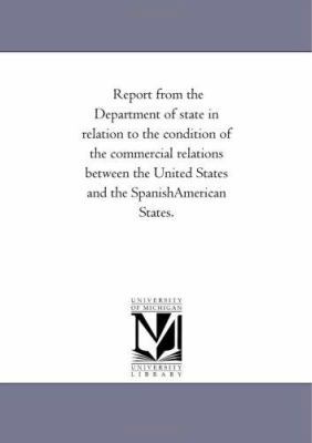 Report from the Department of state in relation... 1418190764 Book Cover