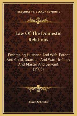 Law Of The Domestic Relations: Embracing Husban... 1169347495 Book Cover