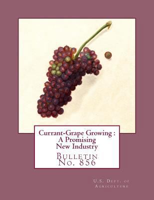 Currant-Grape Growing: A Promising New Industry... 1987606191 Book Cover