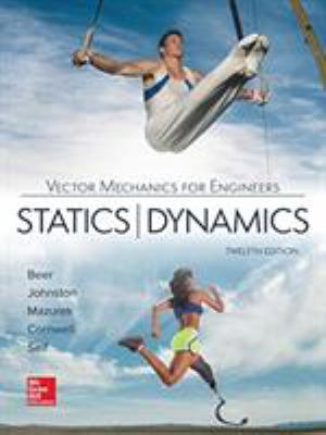 Vector Mechanics for Engineers: Statics and Dyn... 125963809X Book Cover