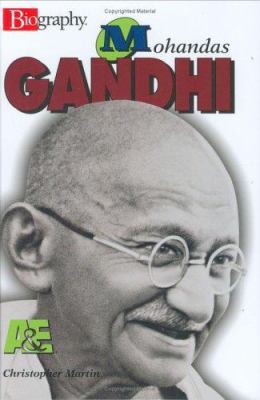Mohandas Gandhi (Biography (A & E)) 0822549840 Book Cover