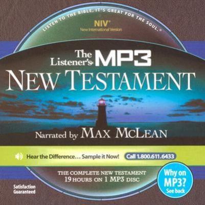 Listener's New Testament-NIV 1931047472 Book Cover