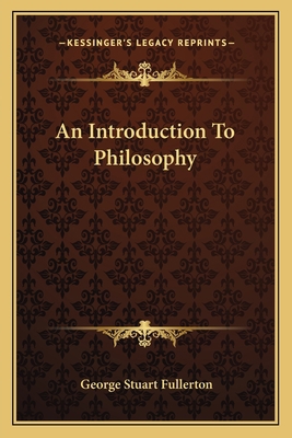 An Introduction To Philosophy 1163619752 Book Cover