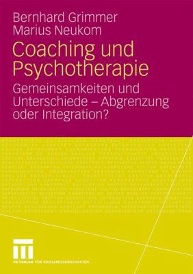 Coaching Und Psychotherapie: Gemeinsamkeiten Un... [German] 3531166034 Book Cover