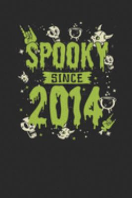Spooky Since 2014: Graph Paper Notebook / Journal (6" X 9" - 5 Squares per inch - 120 Pages) – Birthday Gift And Halloween Gift Idea