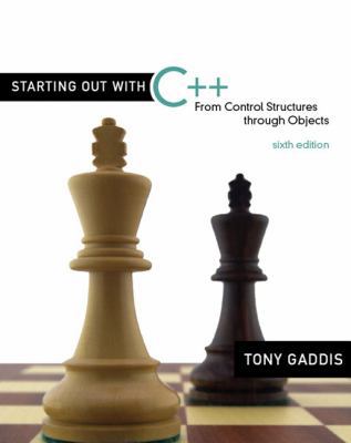 Starting Out with C++: From Control Structures ... 0321545885 Book Cover