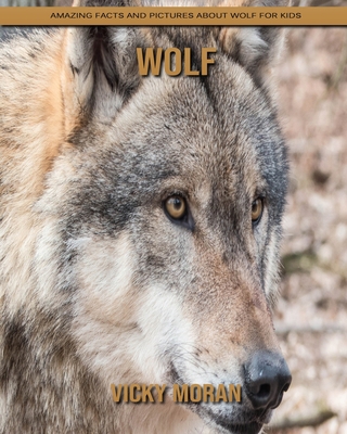 Paperback Wolf: Amazing Facts and Pictures about Wolf for Kids [Large Print] Book