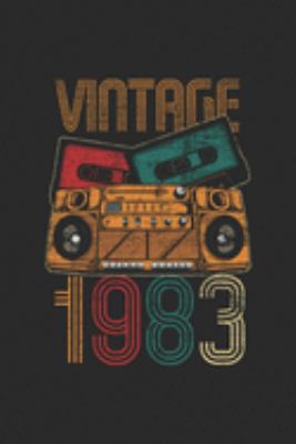 Vintage 1983: Graph Ruled Notebook – Journal for Birthday Gift Idea