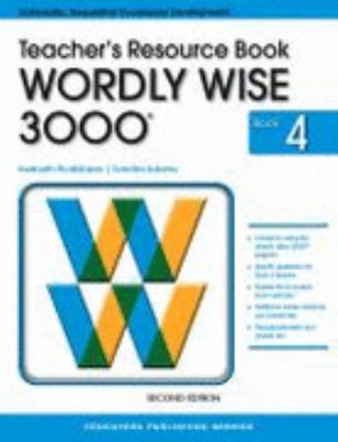 Wordly Wise 3000 Book 4 0838828353 Book Cover