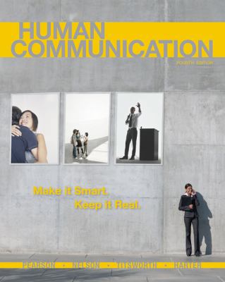 Human Communication 0073406805 Book Cover