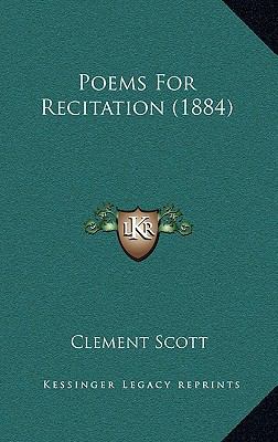 Poems For Recitation (1884) 1168968941 Book Cover