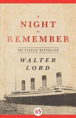 A Night to Remember 0030276152 Book Cover