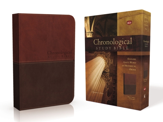 Chronological Study Bible-NKJV 0718040538 Book Cover