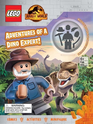 Lego Jurassic World: Adventures of a Dino Expert! 079444962X Book Cover