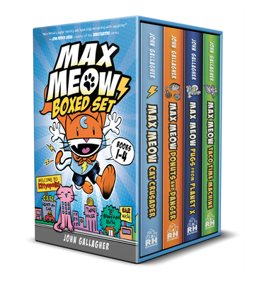 Max Meow Boxed Set: Welcome to Kittyopolis (Boo... 0593703626 Book Cover