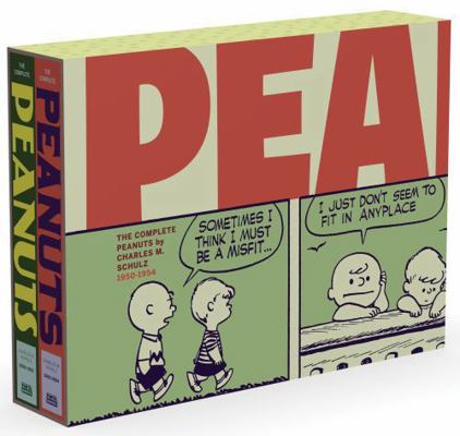 The Complete Peanuts 1950-1954: Vols. 1 & 2 Gif... 1606997939 Book Cover