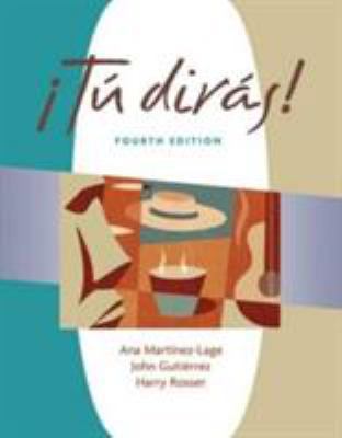 Tu Diras! [Spanish] 1413031714 Book Cover