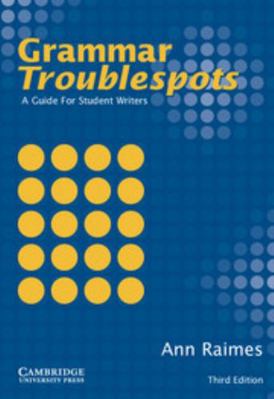 Grammar Troublespots: A Guide for Student Writers B007YZS66O Book Cover