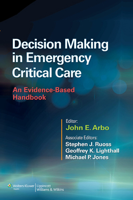 Decision Making in Emergency Critical Care: An ... 1451186894 Book Cover