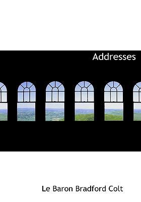 Addresses 1116277832 Book Cover
