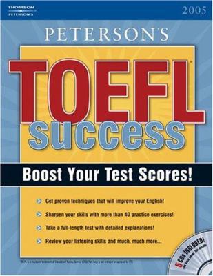 Peterson's TOEFL Success 2005 (TOEFL CBT Success) 0768914914 Book Cover