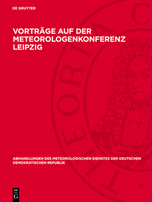 Vorträge auf der Meteorologenkonferenz Leipzig [German] 3112767748 Book Cover