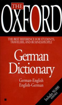 The Oxford German Dictionary 0425160114 Book Cover