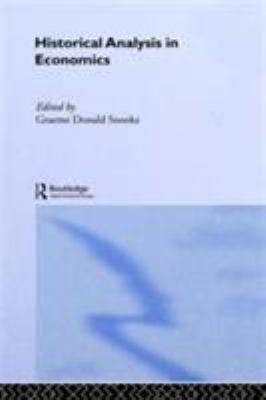 Historical Analysis in Economics 0415088259 Book Cover
