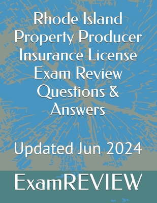 Rhode Island Property Producer Insurance Licens... 1507877684 Book Cover