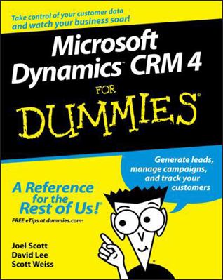 Microsoft Dynamics Crm 4 for Dummies 0470343257 Book Cover