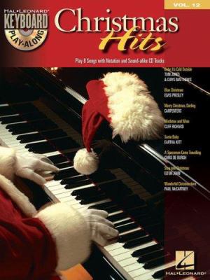Christmas Hits: Keyboard Play-Along Volume 12 1423433769 Book Cover