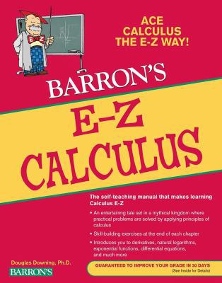 Barron's E-Z Calculus 0764144618 Book Cover