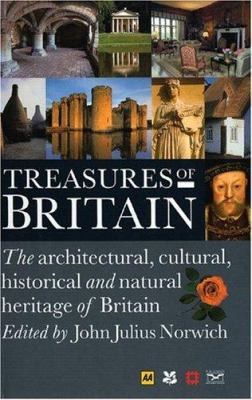 Treasures of Britain: The Architectural, Cultur... 0393057402 Book Cover
